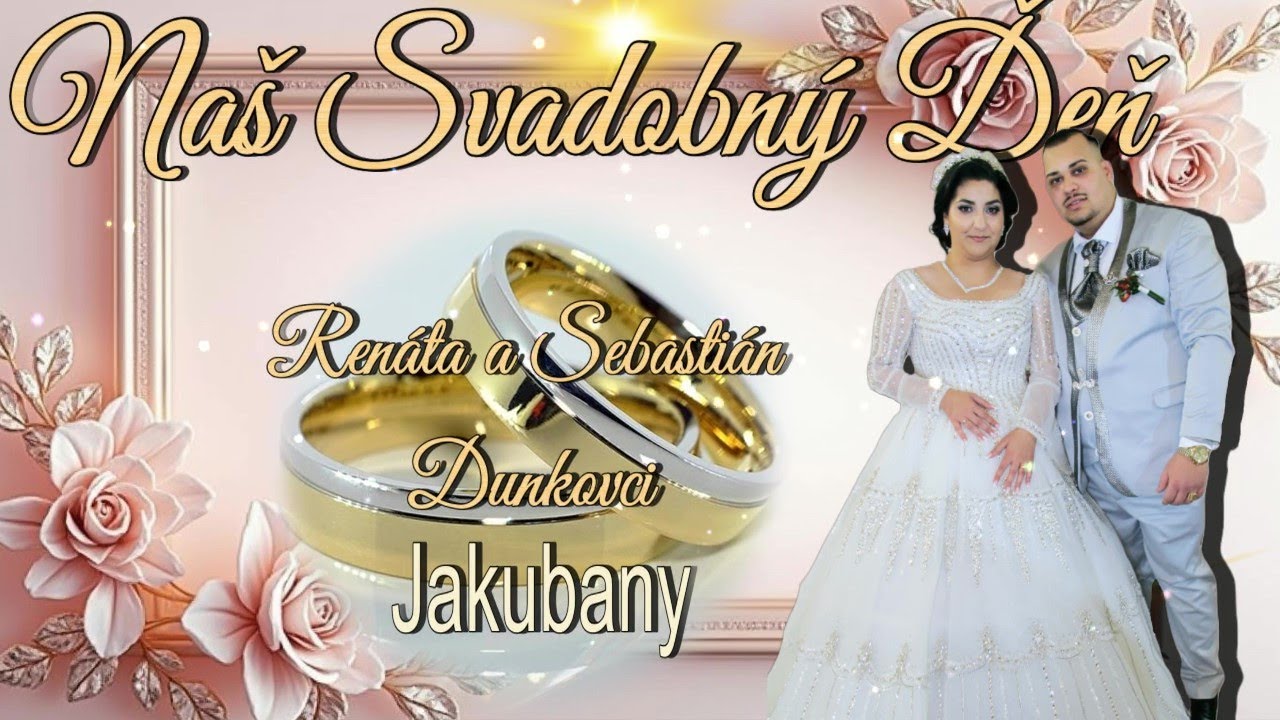Svadba Renáta a Sebastián Jakubany