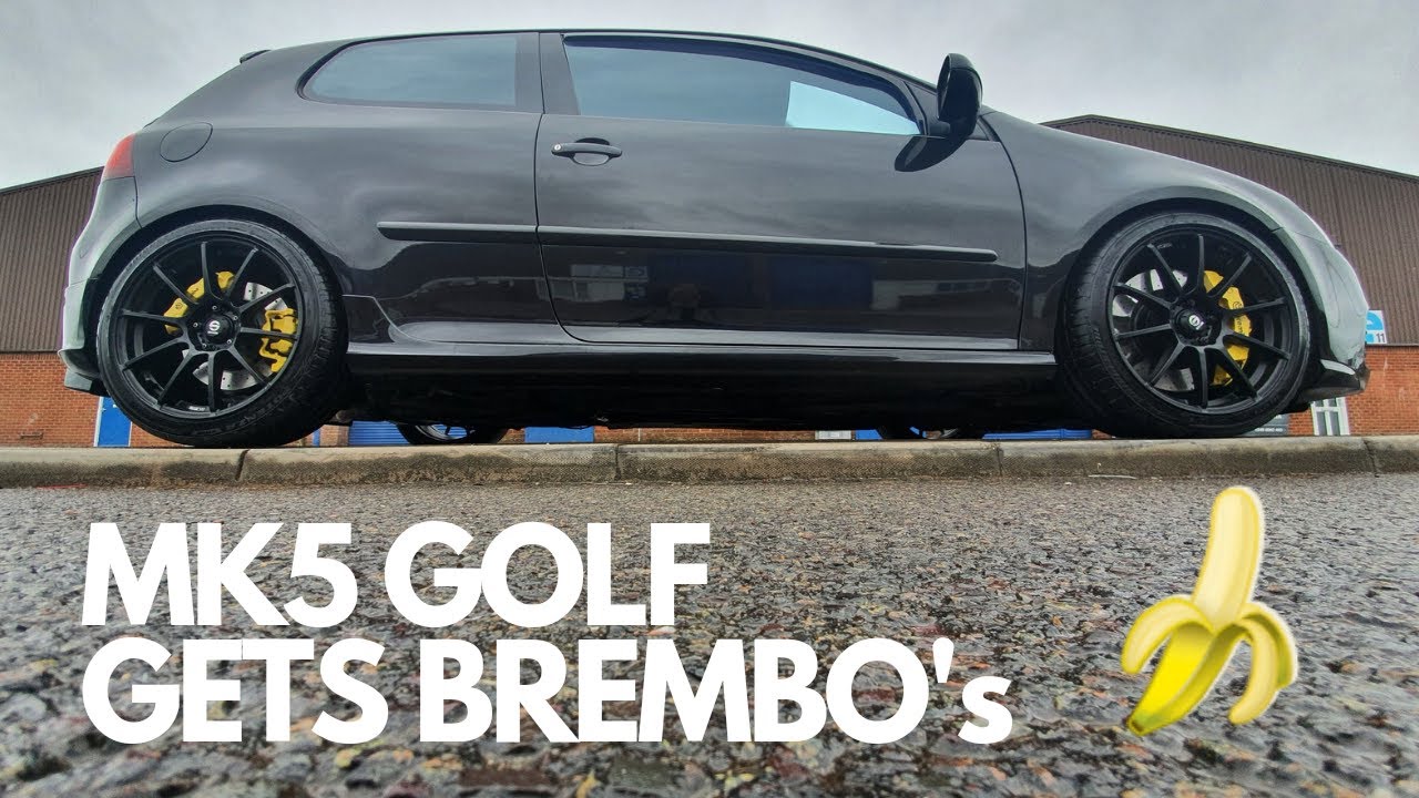 Комплект усиленных тормозов для Golf MK5 Brembo 