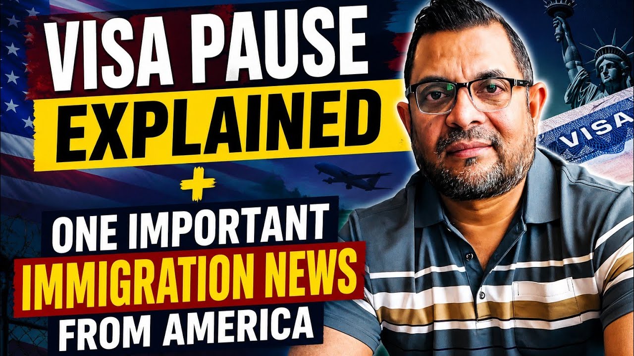 Visa Pause Explained + One Important Immigration News From America | July 12, 2026