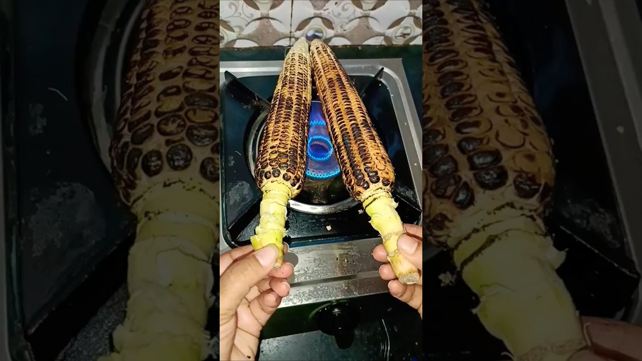ASMR CORN FRY 🌽🌽🌽#frystifrost #corn #cornfry