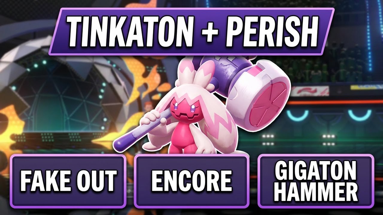 Сила Тинкатона с ловушкой &laquo;Смерть&raquo; в Pokemon Champions!