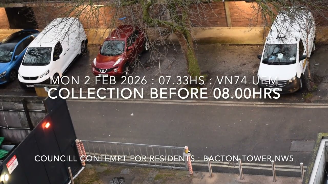 Noise Pollution : Refuse VN74 UEM : Collection 07.33hrs : 2 Feb 26
