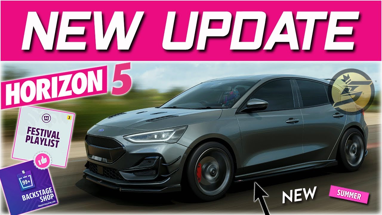 NEW Festival Playlist + Backstage VOTE (Forza Horizon 5 Summer Festival Playlist UPDATE)