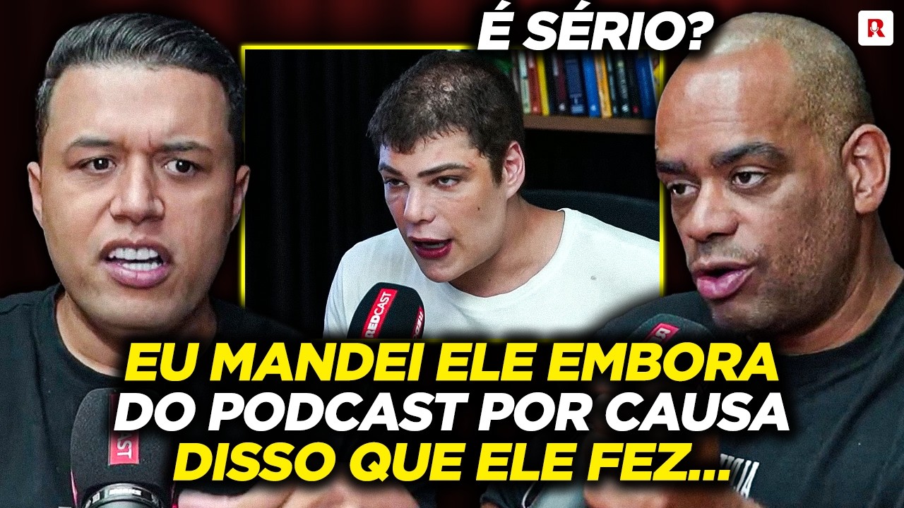 JUNIOR EXPLANA DIA EM QUE TEVE QUE “EXPULSAR” O TADALAFELLAS DO PODCAST AO VIVO…