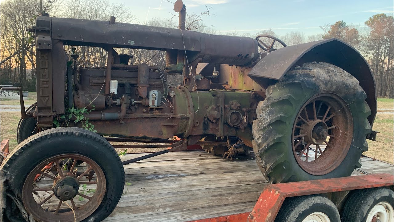 Rumely 6A Restoration Part 1 - getting cylinder head ready to remove