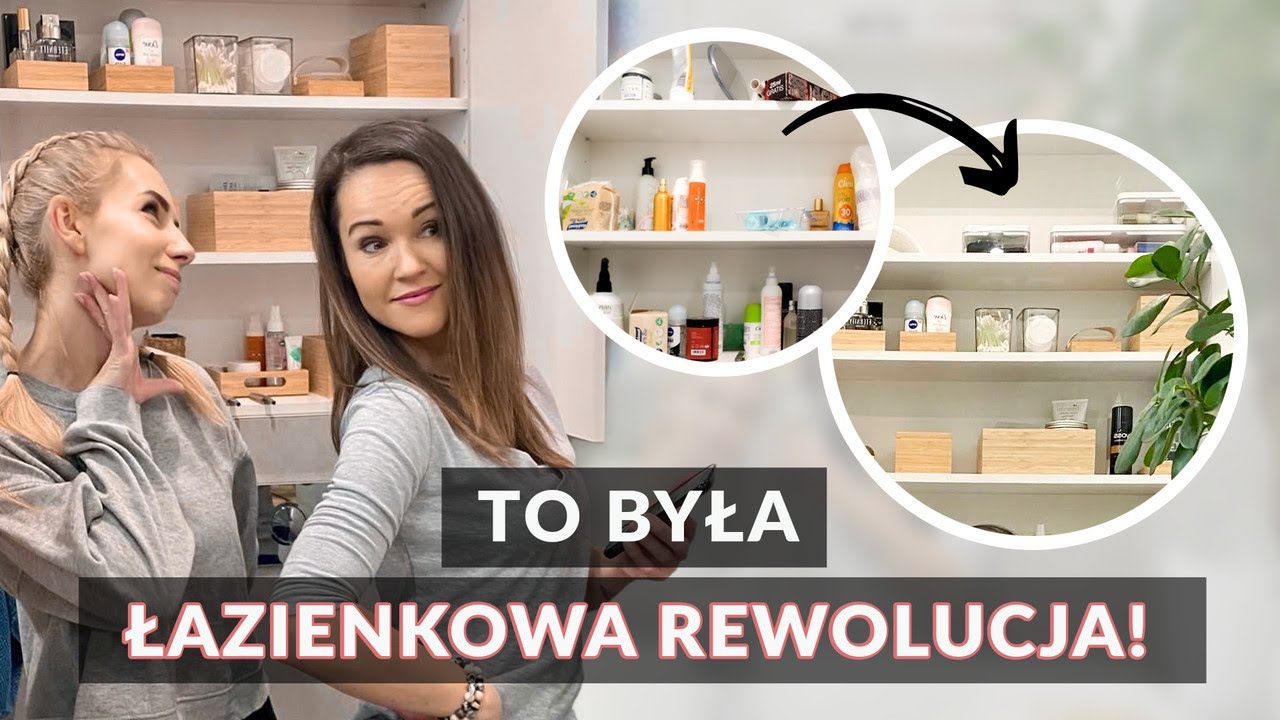 Organizujemy czystą i praktyczną łazienkę dla beauty freaka! 💪 gościnnie Architekt Porządku ⬆