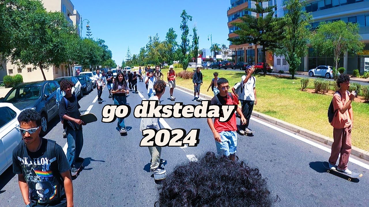 go  skateday 2024 (rabat - morocco ) #skate #vlog #foryou