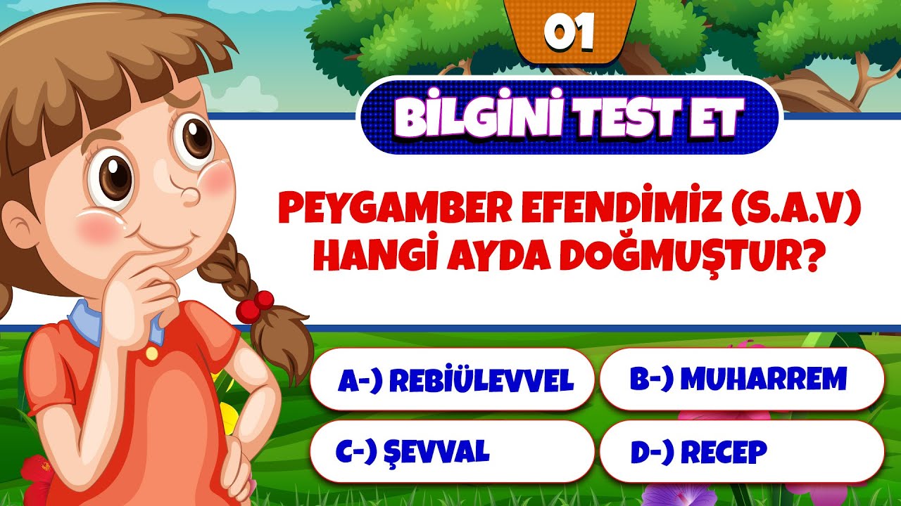 Bilgini Test Et | İslami İçerikli Bilgi Yarışması | Feyyaz Çocuk