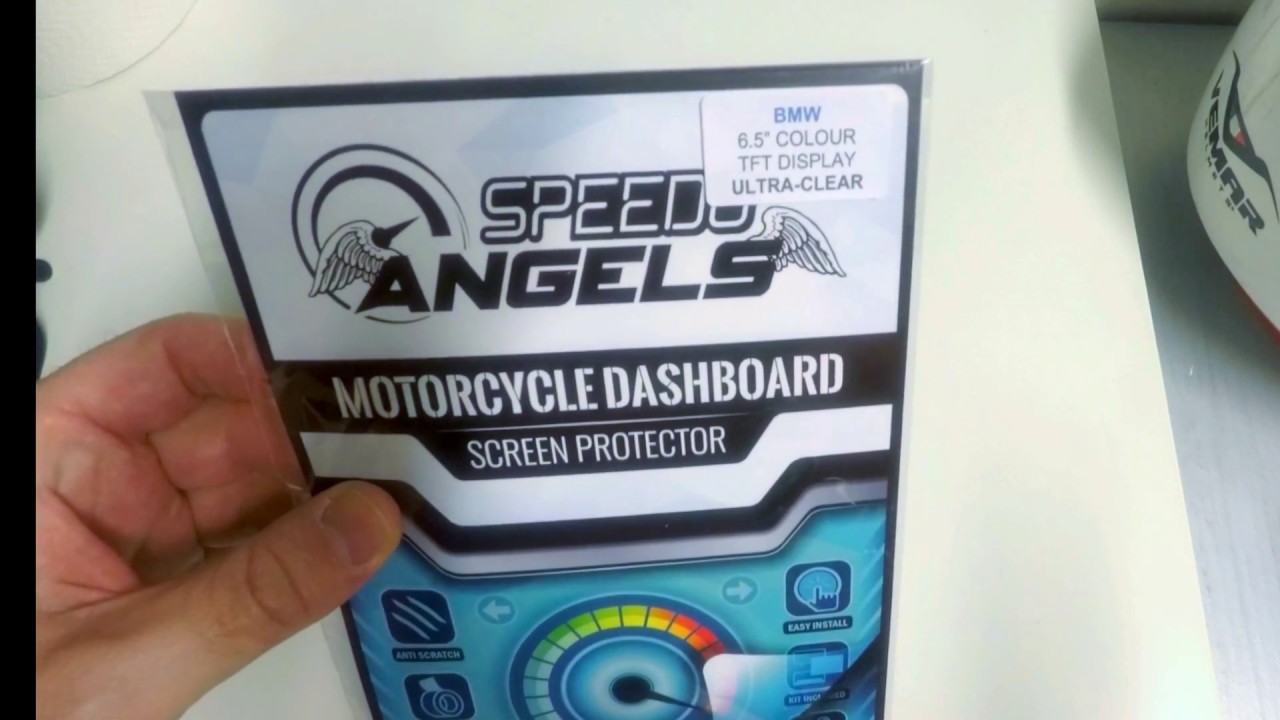 BikerReasonReview: Speedo Angels screen protector #bmwtft #bmwmotorrad