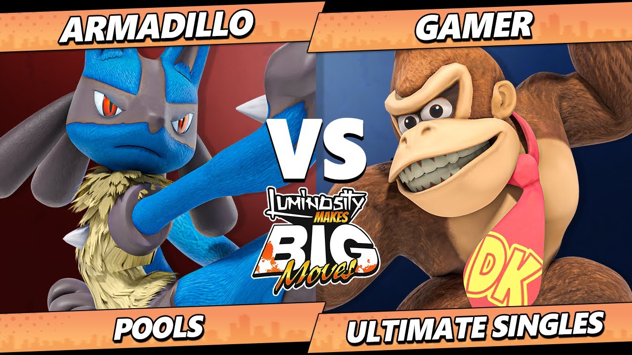 LMBM 2024 - Armadillo (Lucario) Vs. Gamer (Donkey Kong) Smash Ultimate - SSBU