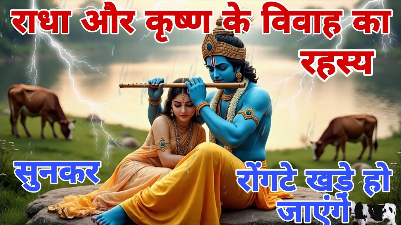 राधा ने श्री कृष्ण को क्यों मना किया विवाह से? रहस्य जानकर रोंगटे खड़े हो जाएंगे || Vidya Gyan Sagar