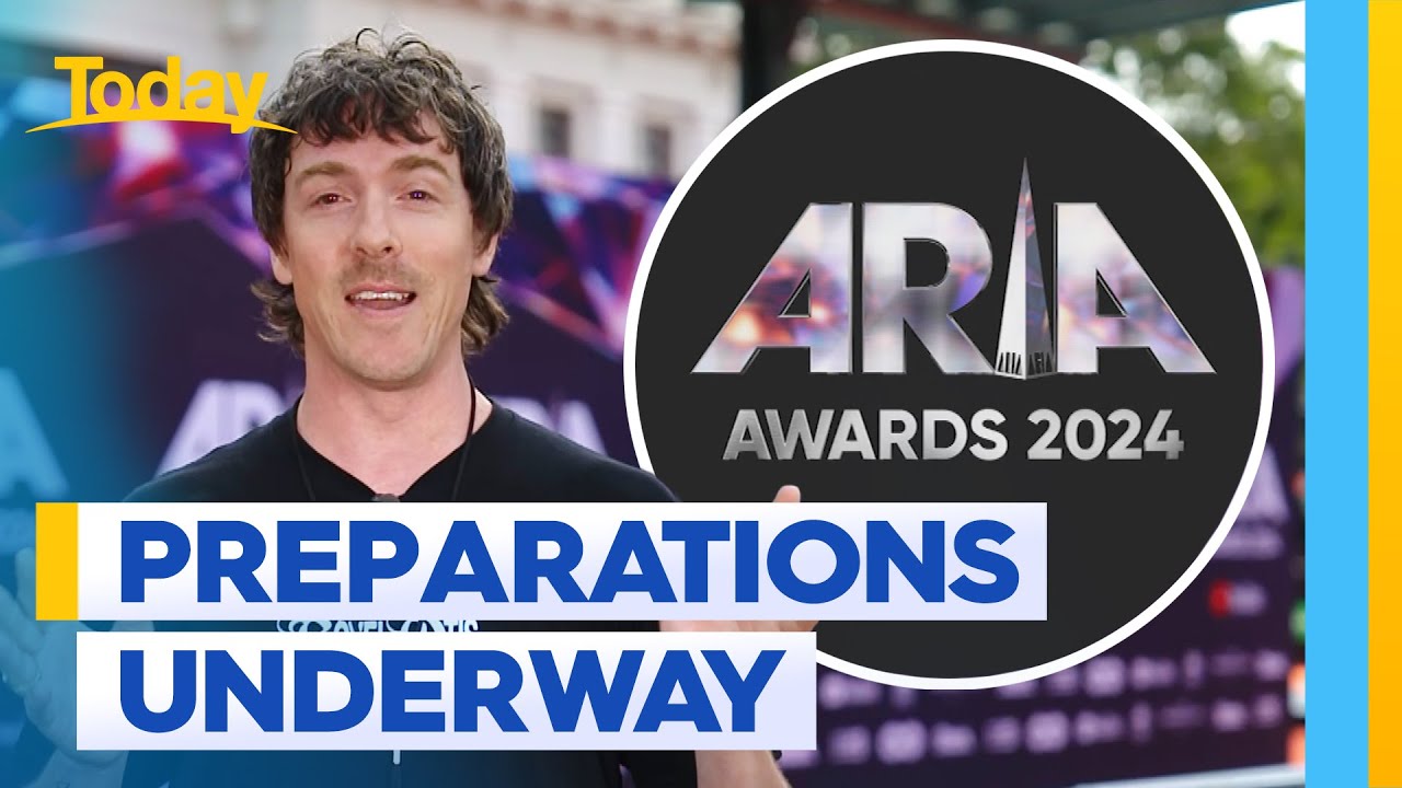 Preparations underway for 2024 ARIA Awards | Today Show Australia