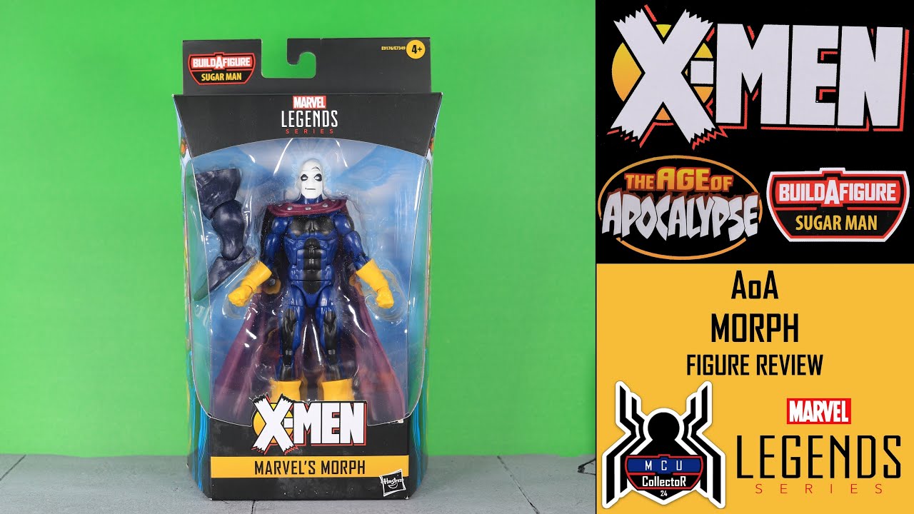 Marvel Legends MORPH X-Men Age of Apocalypse Sugar Man BAF Wave Figure Review