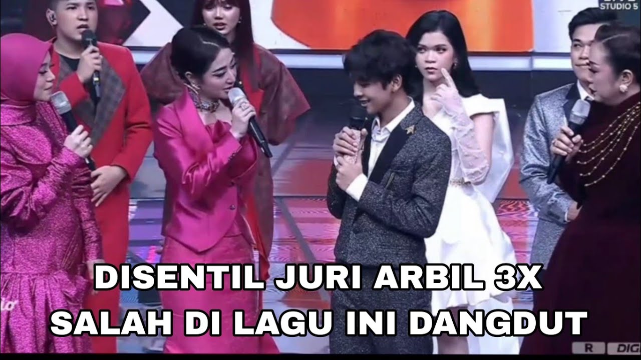MELI SEDIH arbil Disentil juri 3x salah di lagu ini dangdut 