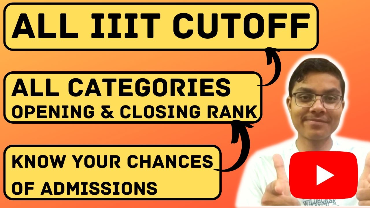 All IIIT Category wise Cutoff 2022 | IIIT Cutoff | JEE Mains