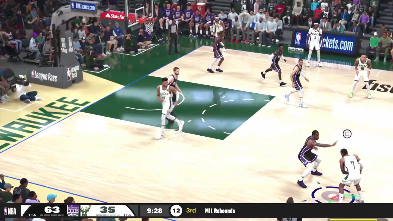 NBA, realistic broadcast.