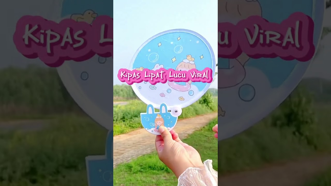 Kipas Lipat Lucu Viral #mainanedukasi #mainananakanak