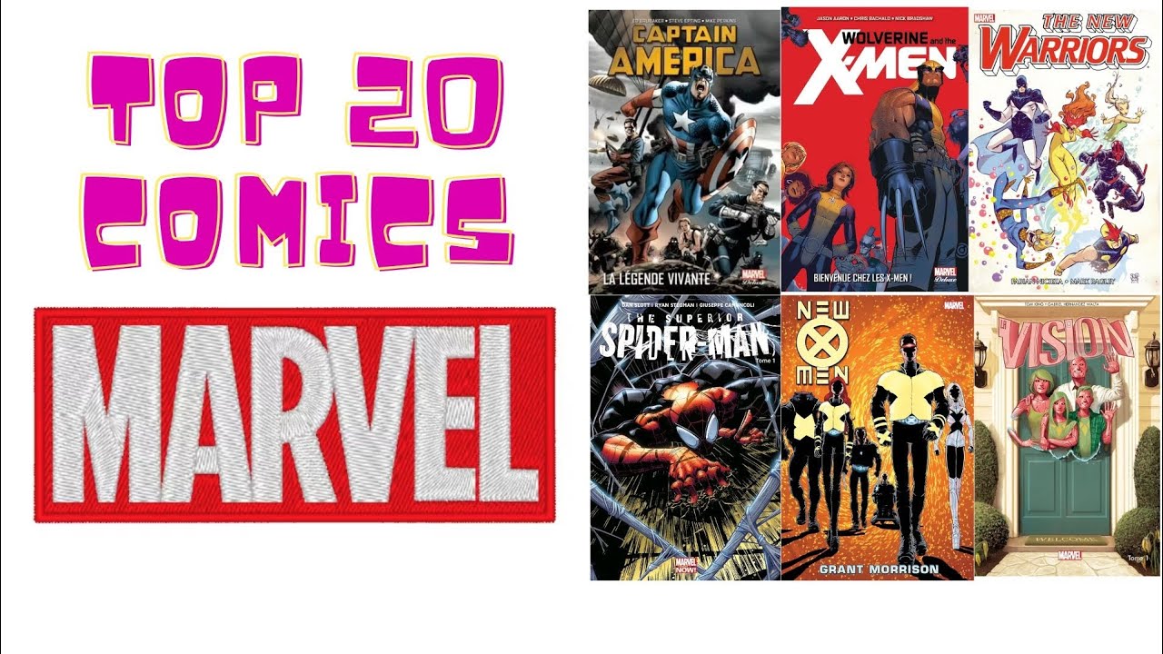 Top 20 de mes lectures MARVEL