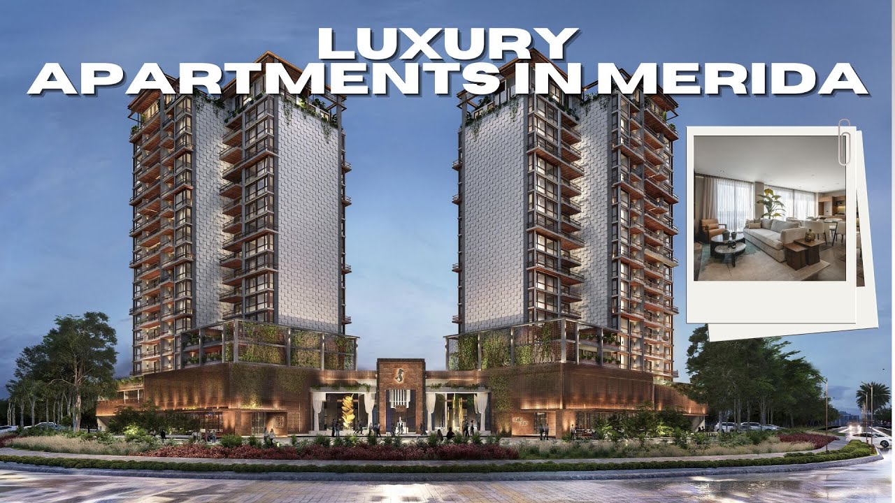 LUXURY APARTMENTS in the best area of MÉRIDA, YUCATÁN. Resort-style amenities and a prime location!