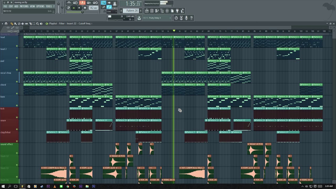 Moving On - Marshmello (FL Studio Remake)