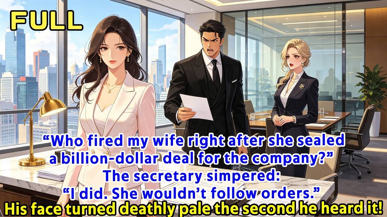 &ldquo;Who fired my wife right after she sealed a billion-dollar deal for the company?&rdquo; The secretary sim