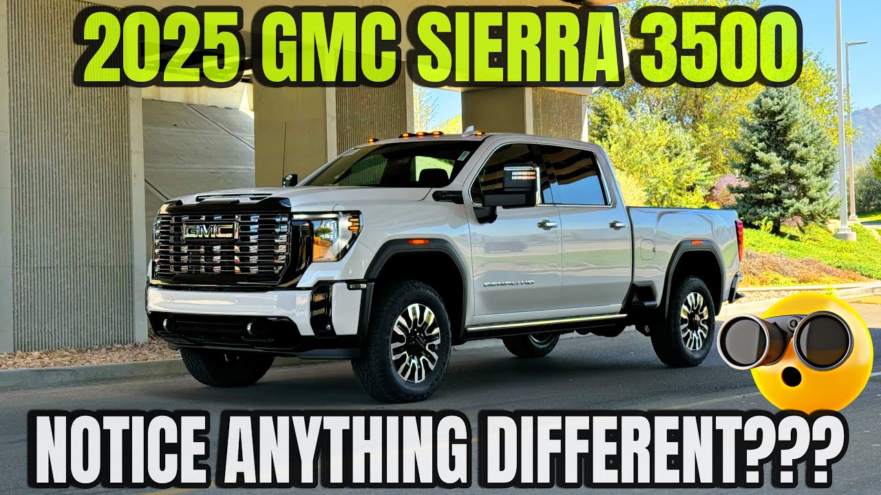 2025 GMC Sierra 3500 Denali Ultimate: You Won't Believe The Changes They Made!