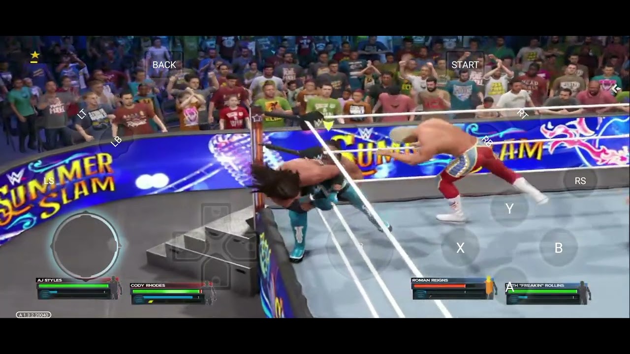 Playing WWE 2K23 On Mobile 💥😎#wwe #wwe2k23