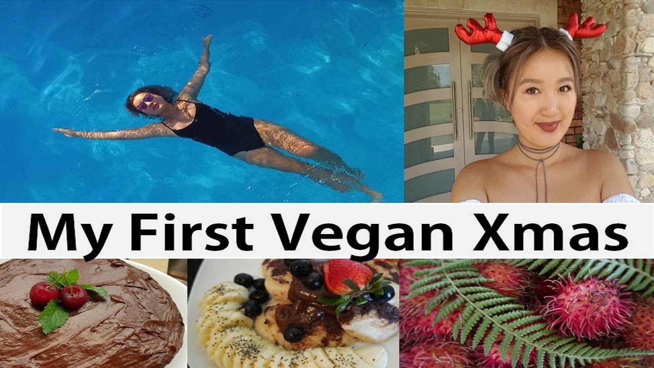 My First Vegan Christmas | Vlogmas 2017 | What I eat in a day