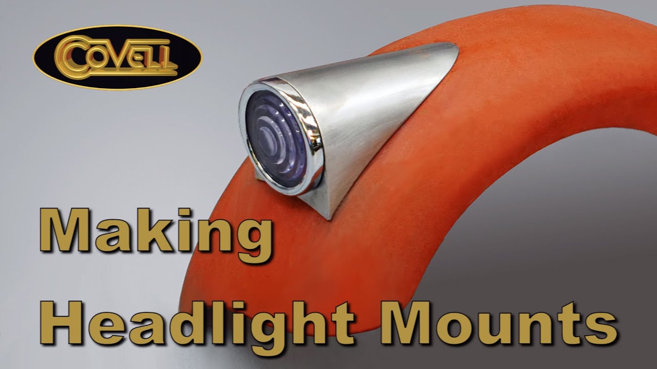 Mounting Headlights on a Pedal Car