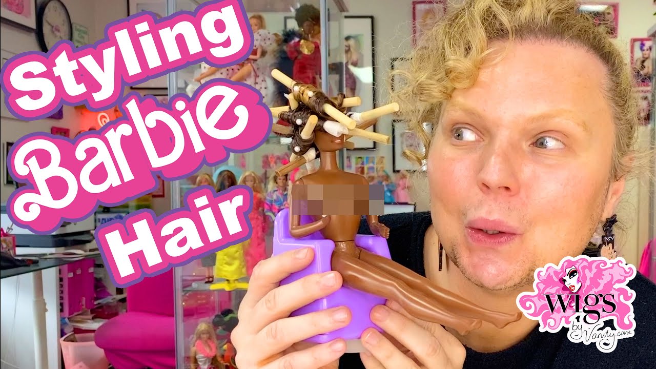 A new hair-do for Barbie/Super Star Christie.