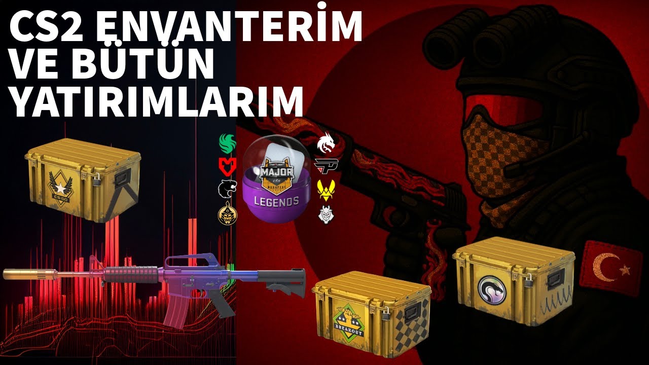 CS2 ENVANTERİM VE BÜTÜN YATIRIMLARIM! ( Armory , Kasa , Kapsül , Depolar ve Daha Fazlası...)