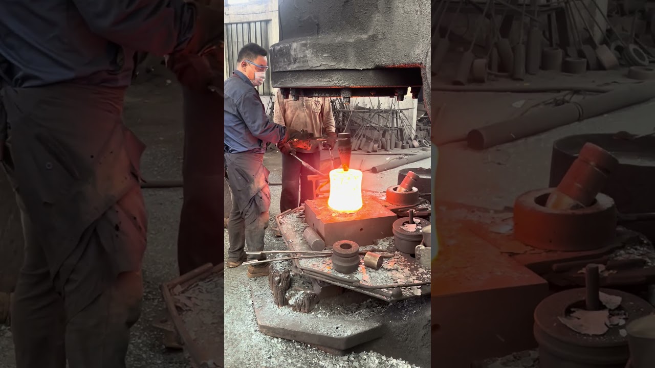 Inside the Bearing Forging Factory – Fire, Sweat, and Steel #process #machine #forging #blacksmith