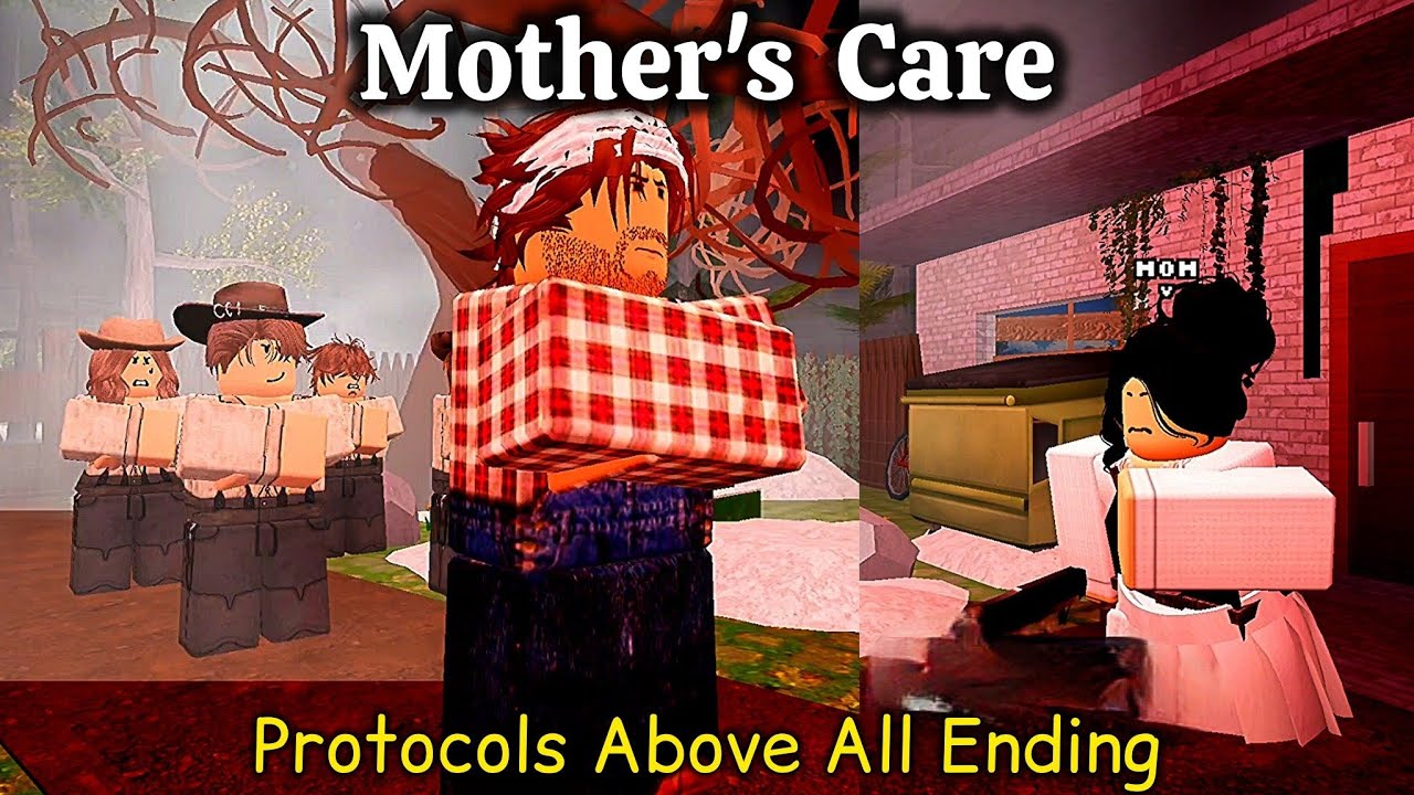 How to get Protocols Above All Ending in Mother's Care [ROBLOX] #roblox #gaming