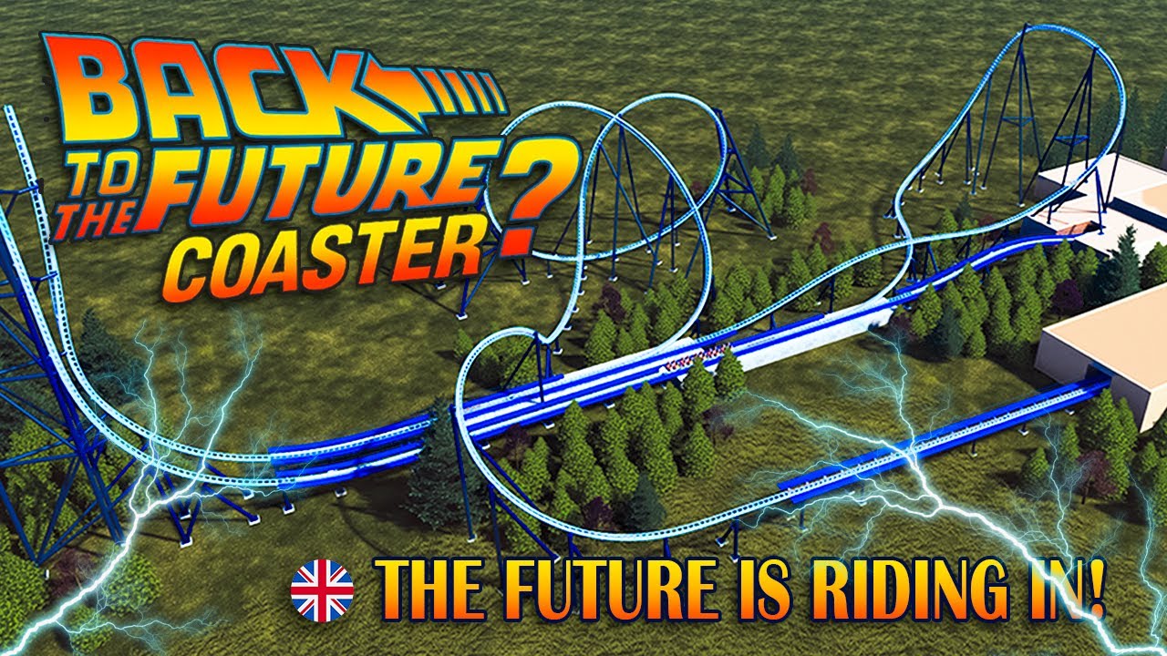 𝗜𝗦 𝗧𝗛𝗜𝗦 the Back to the Future Coaster Coming to Universal Studios Great Britain? | NoLimits 2