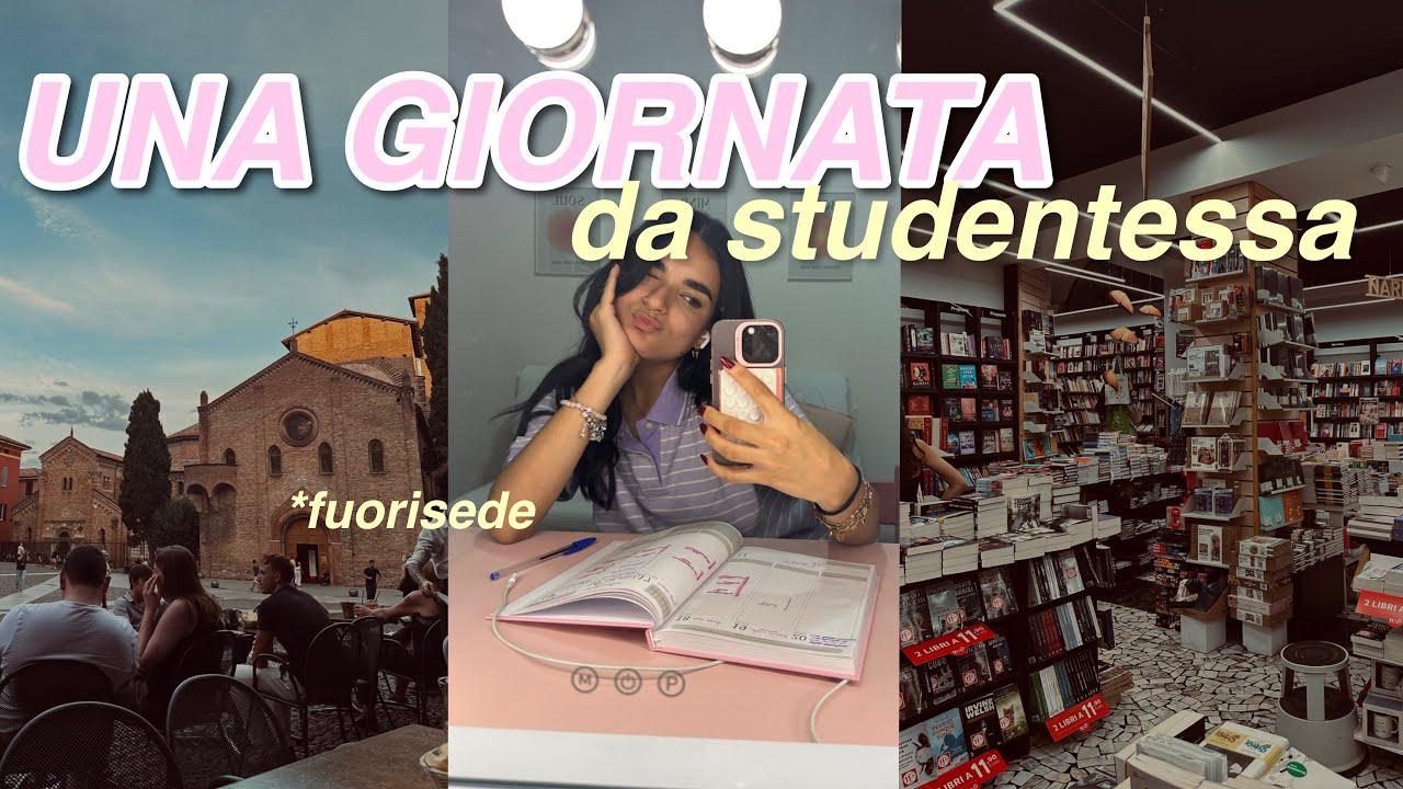 UNA GIORNATA NELLA VITA DI UNA STUDENTESSA UNIVERSITARIA!! ✨🏫