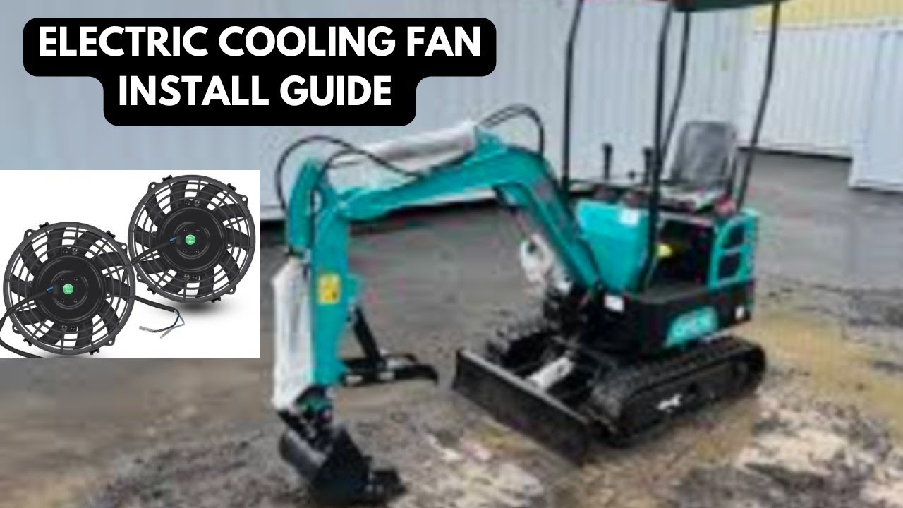 Chinese Mini Excavator Cooling Fan Upgrade | Keep Hydraulic Oil Cool
