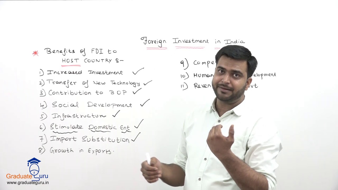 Foreign Investment in India   Lecture 2