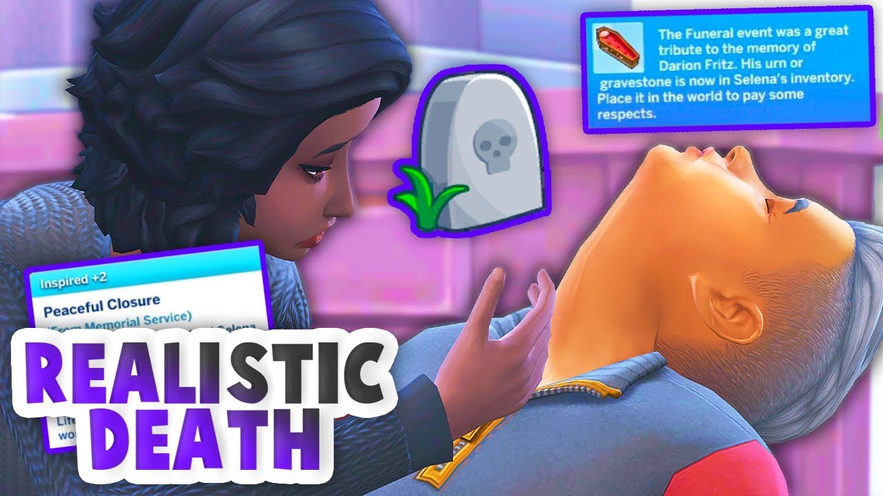 РЕАЛИСТИЧНЫЕ СМЕРТИ В THE SIMS 4!!??💀💔 ПОТРЯСАЮЩЕ ДЕТАЛИЗИРОВАННЫЕ! // Мод 