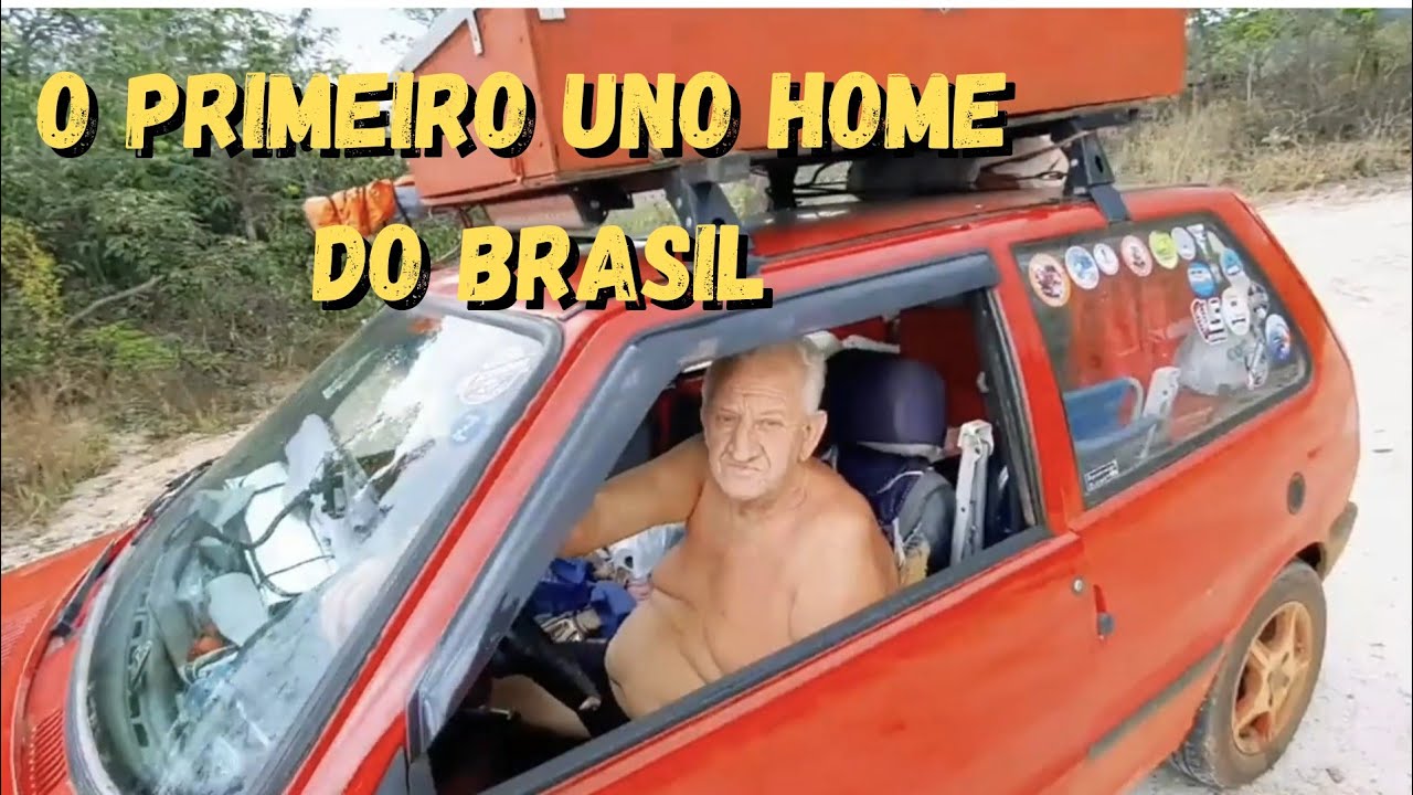 O MAIOR AVENTUREIRO DO BRASIL | Fiat Uno Motorhome com 300 mil KM  #189