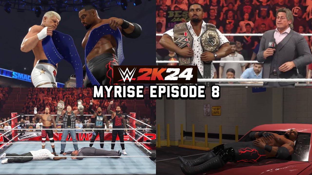 ROAD TO WRESTLEMANIA HOOPLA!!! || WWE 2K24 MyRise Episode 8