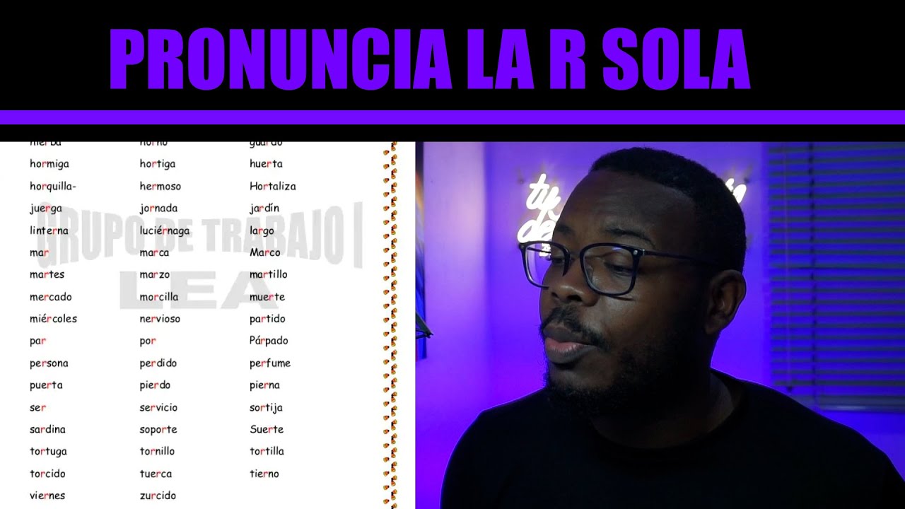 ✅🔴 APRENDE A PRONUNCIAR LA R MAS CONSEJOS pronuncia la r sola mejora tu vocalización