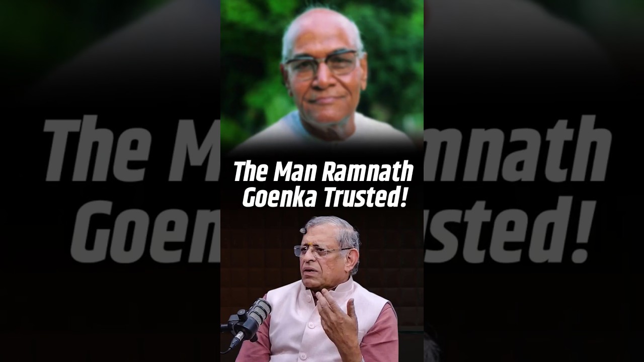 &ldquo;Many people thought I had played black magic on Ramnath Goenka&rdquo; S Gurumurthy