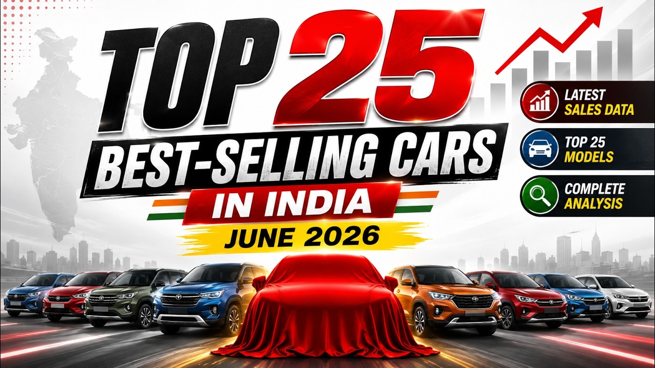 Top 25 Selling Cars in June 2026 in India 🚗 | Top Selling Cars in June 2026 | June 2026 Sales Report