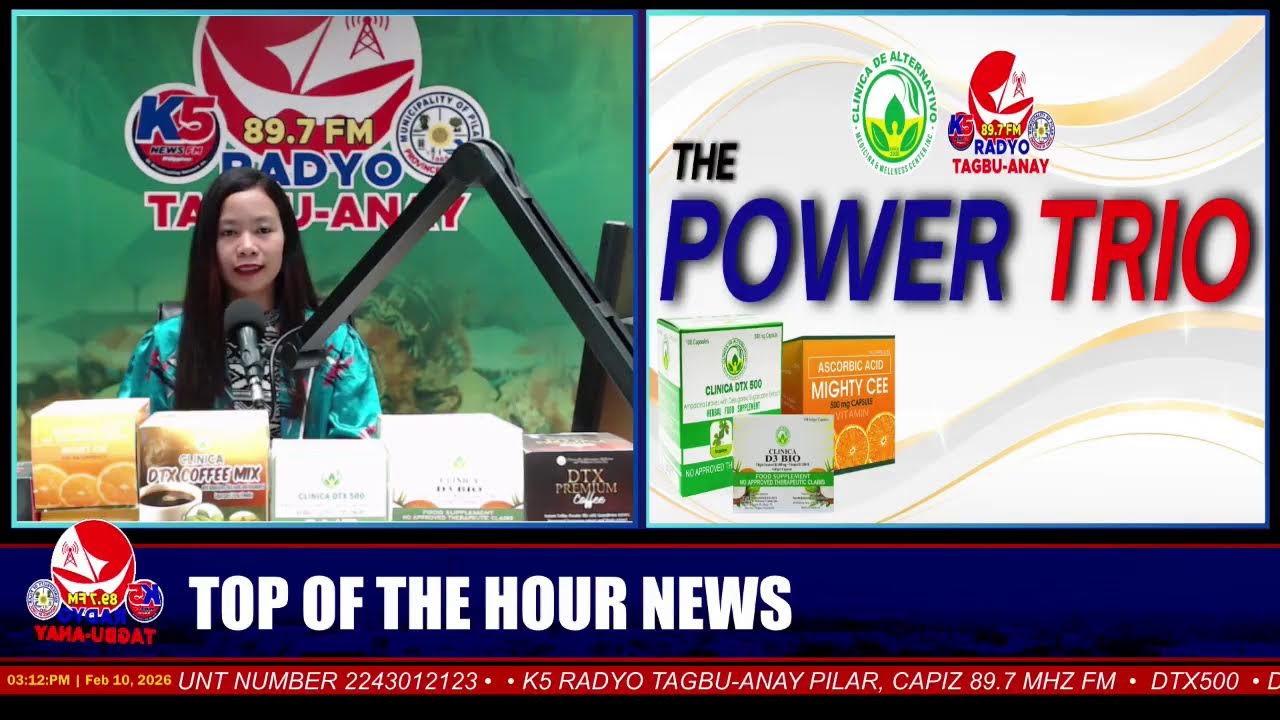 TOP OF THE HOUR NEWS with Gae Aligaen | February 10, 2026