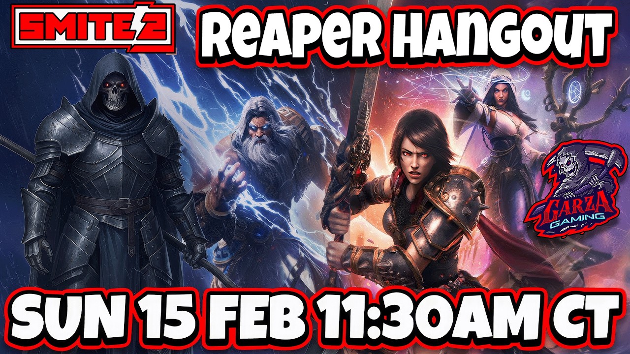 SMITE 2 - Darkgarza Playing Smite 2 Arena With His Reapers
