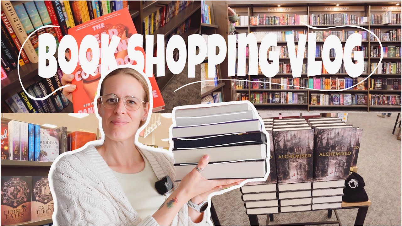 Book shopping Vlog  + Book Haul | Diese Neurerscheinungen duften bei mir einziehen  🤍