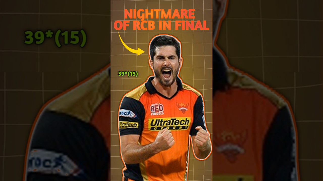 Ben Cutting Destroyed RCB in 2016 IPL Final ! #cricketbooster
