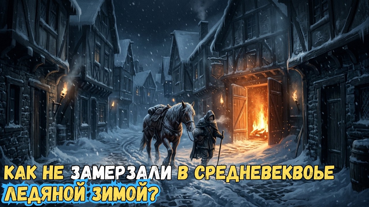 Суровый уют средневековой зимы 🌙 Лекция для сна