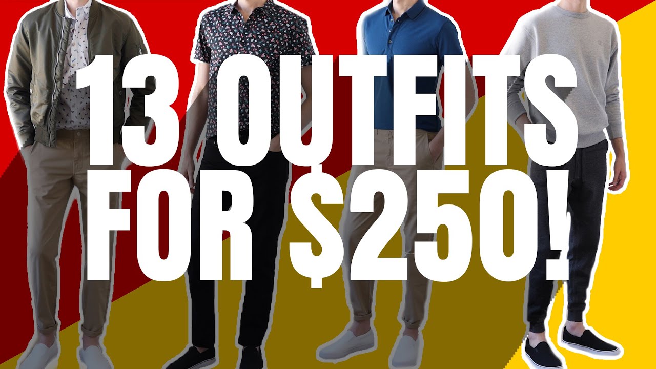 13 Stylish Outfits Under $250 | Walmart Haul 2020 | Men's Fashion Lookbook