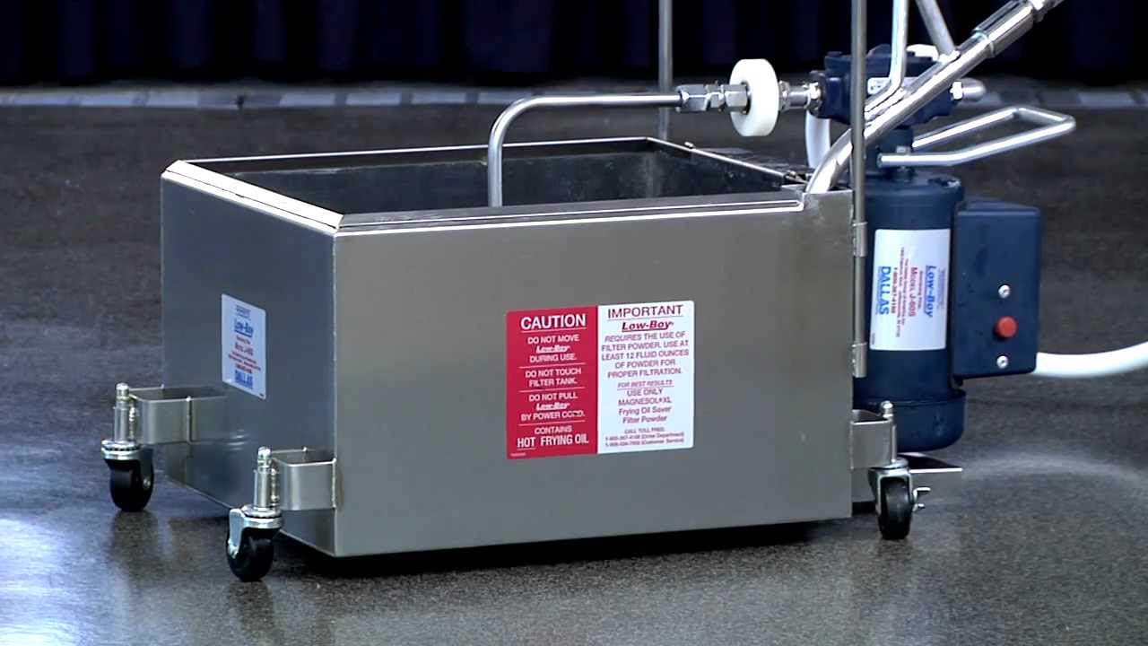 Filtering with a Portable Filter Machine and Magnesol® XL Filter Powder